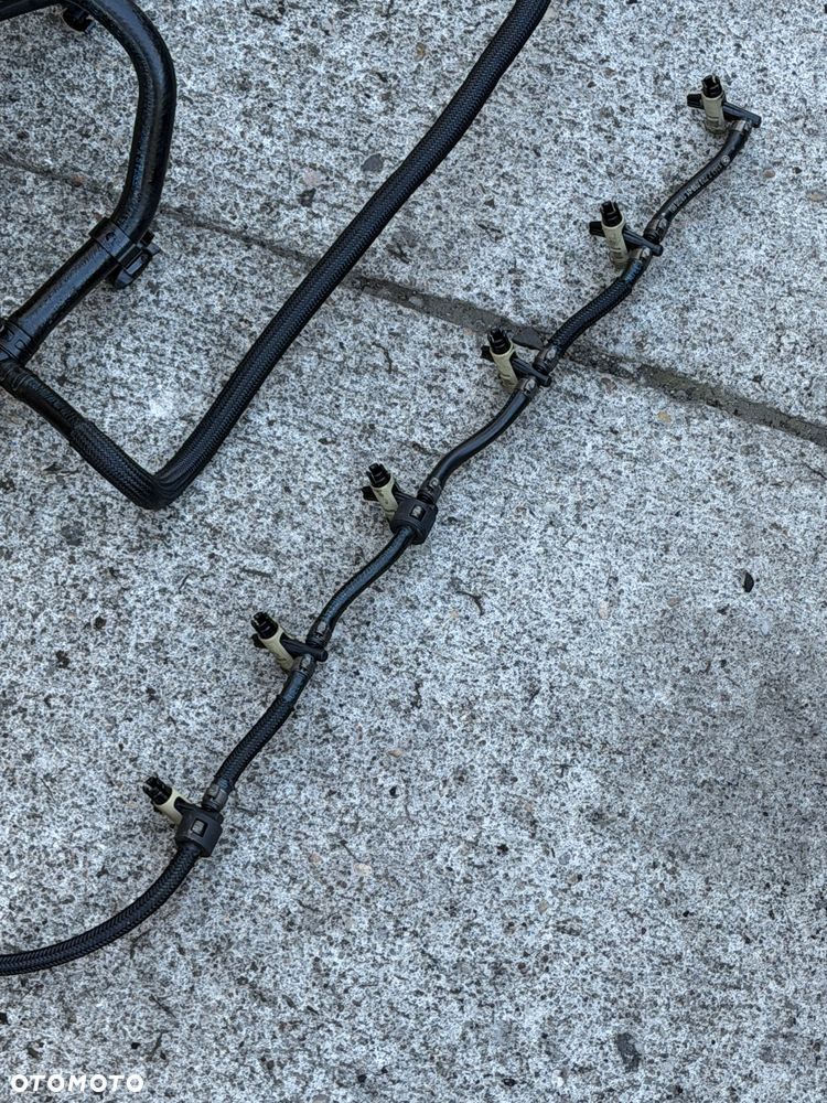 Przewody paliwowe wtrysków pompy m57n2 piezo 3.0d e60 e61 e90 komplet - 4