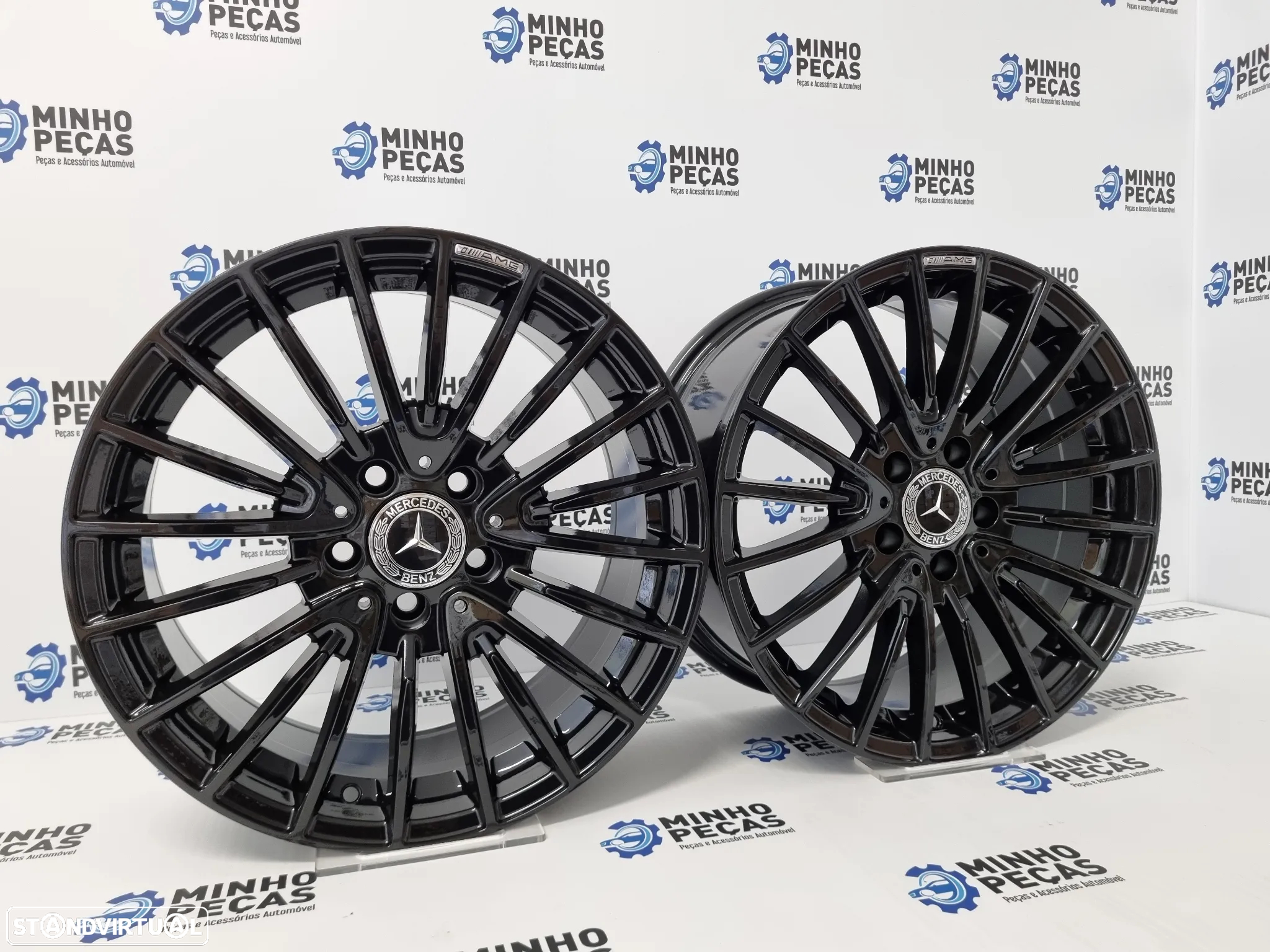Jantes Mercedes CLS 53 (C257) em 18 Preto Brilho - 2