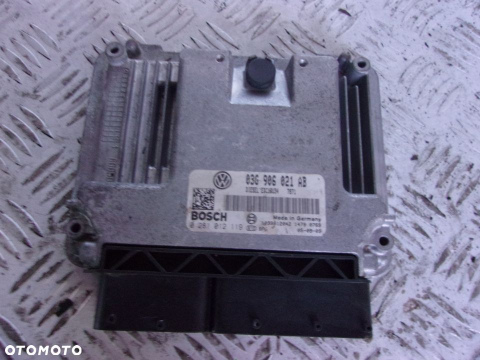 STEROWNIK KOMPUTER VW PASSAT B6 03g906021ab - 1