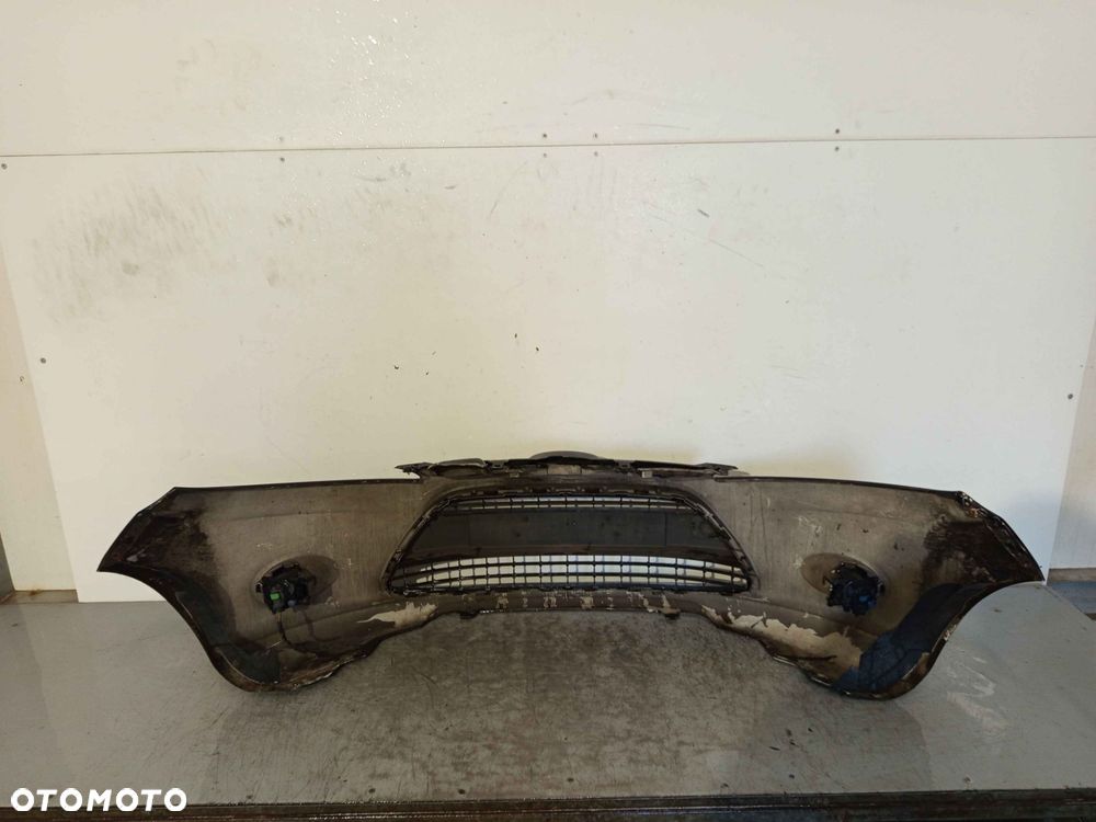 + ZDERZAK PRZÓD PRZEDNI FORD FIESTA MK.7 7 VII D9 CZARNY HALOGENY - 7