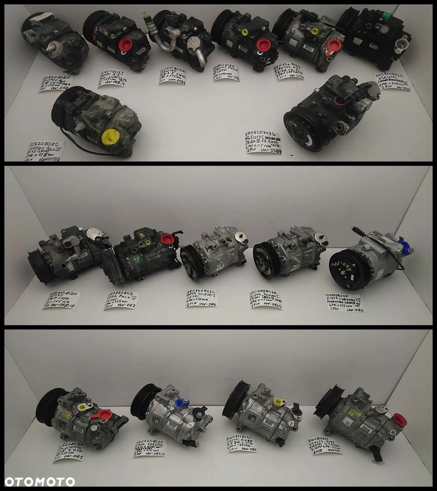 VW  VW51-VW100 SPRĘŻARKA KOMPRESOR KLIMATYZACJI AUDI SEAT SKODA  AUKCJA (2) - 1