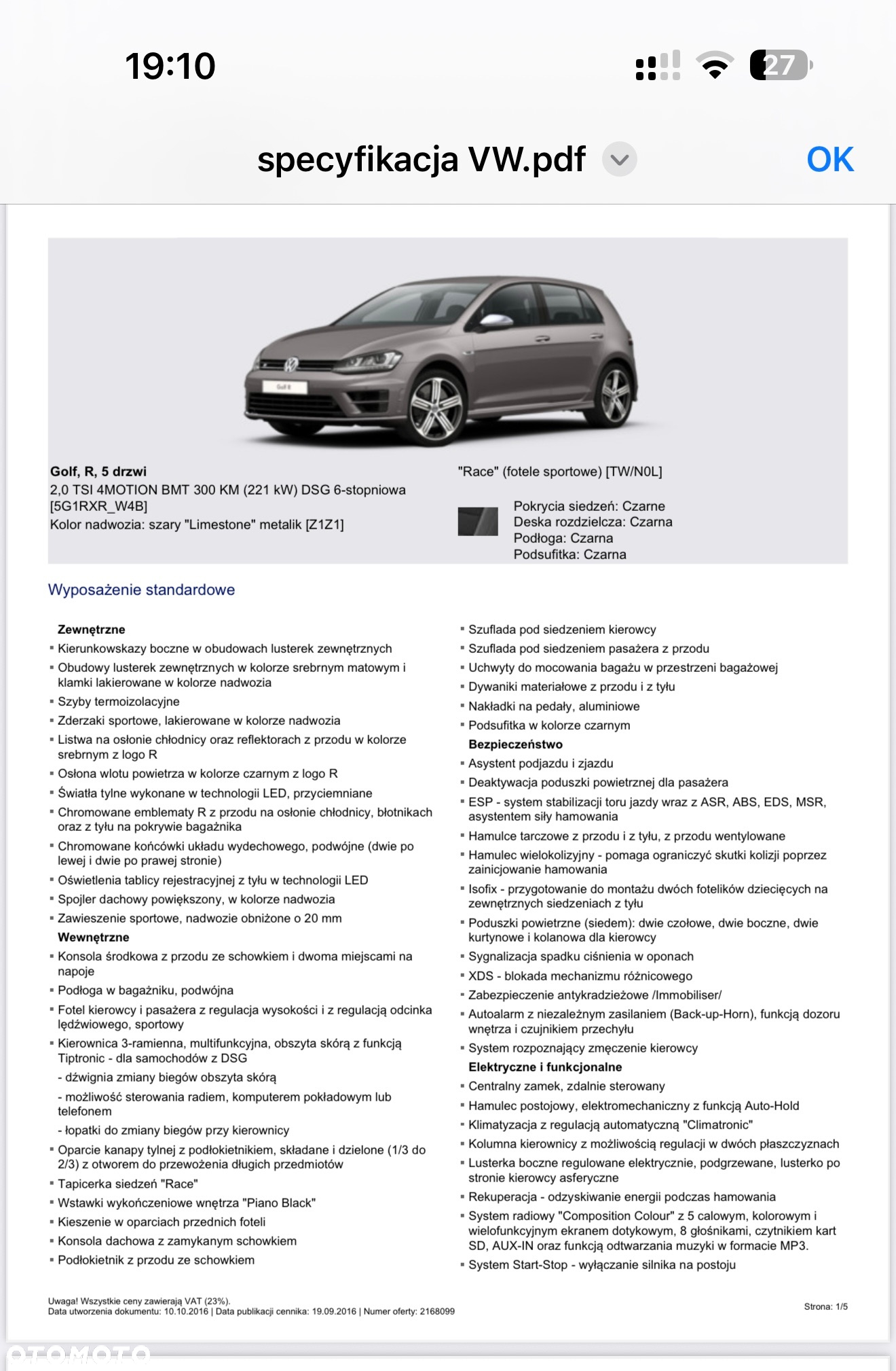 Volkswagen Golf VII 2.0 TSI BMT 4Mot R DSG - 19