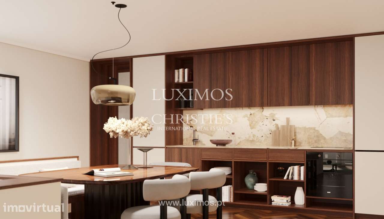 Penthouse T2 duplex com terraço para venda na Baixa do Porto - Grande imagem: 3/12