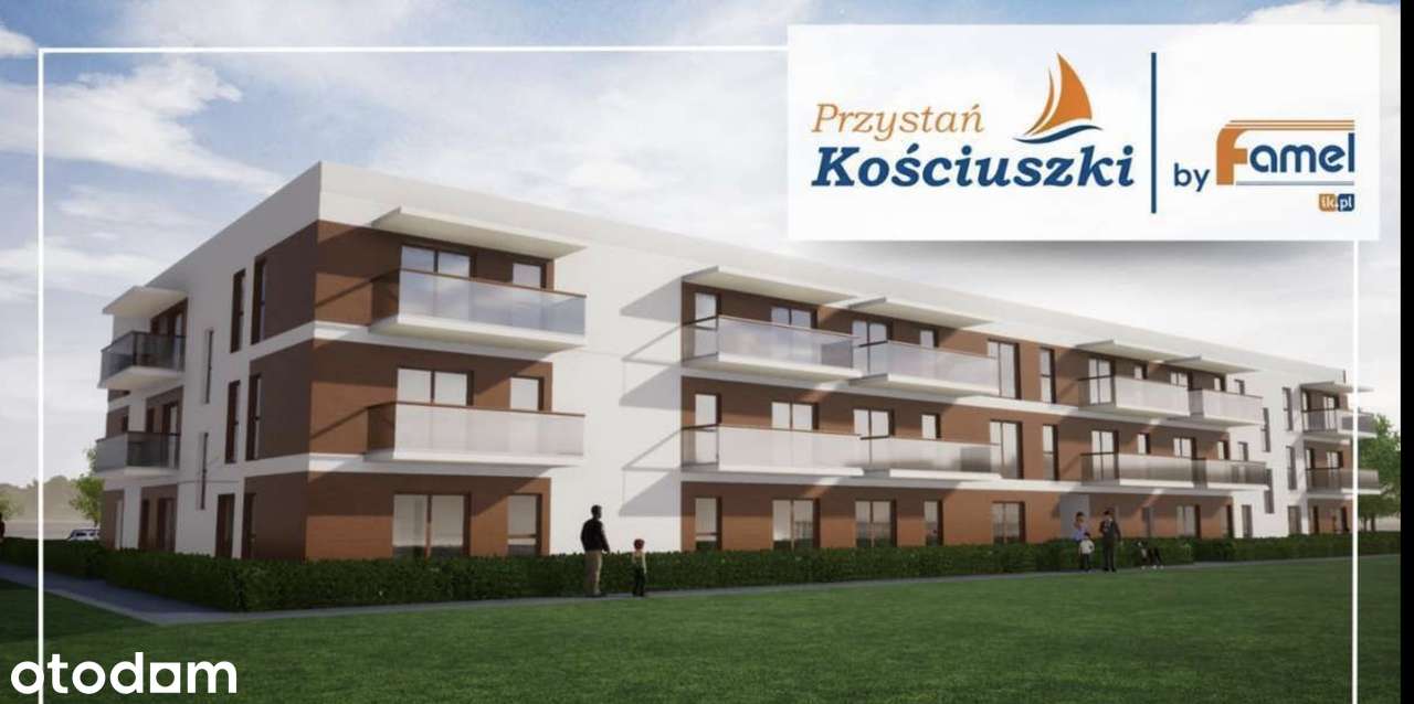 Przystań Kościuszki- wyjątkowe mieszkania otoczone zielenią - Pełny obrazek: 1/17