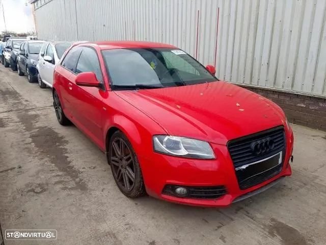 AUDI A3 8P SLINE S-LINE 2.0 TDI 16V 170CV BMN PEÇA PEÇAS FRENTE COMPLETA MOTOR PORTA PORTAS MALA PARACHOQUES CAPOT FAROLIM FAROLINS AIRBAG JANTE JANTES OTICA OTICAS - 1