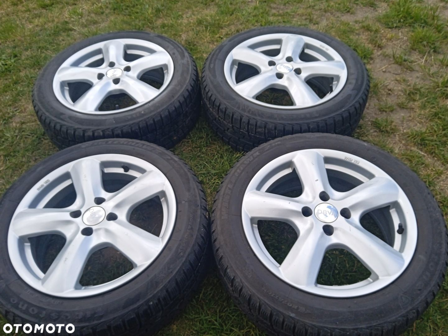 felgi aluminiowe 4x98 Fiat 500 Barchetta Qubo Alfa 145 opony 195/55 R16 7mm - 2