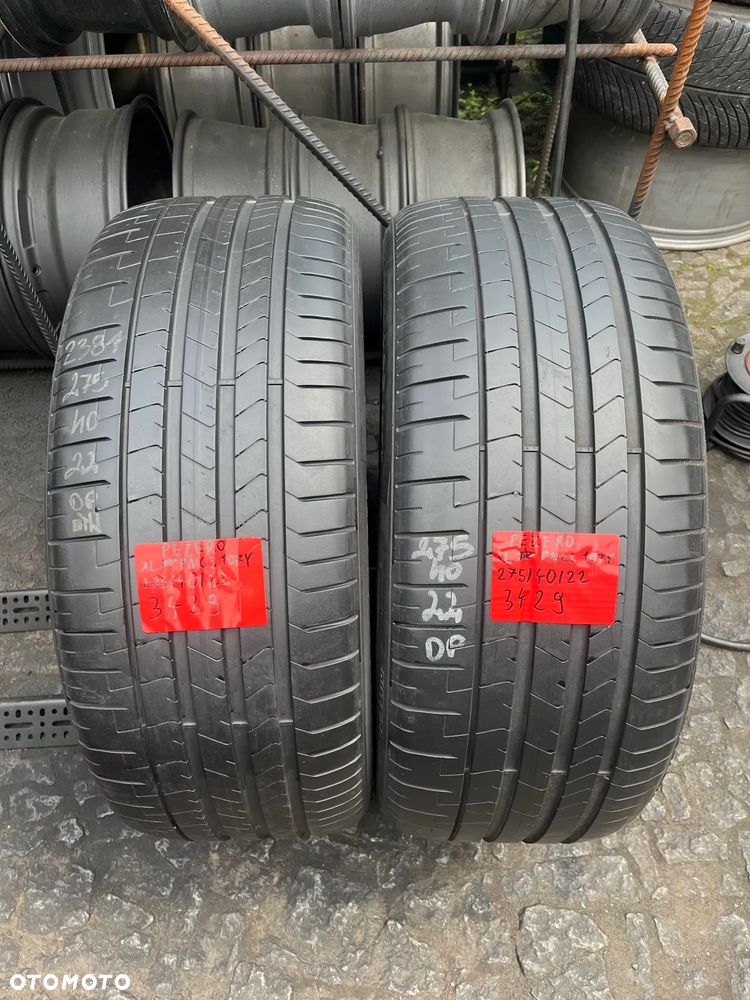 275 40 22 Pirelli P Zero 2szt opony letnie - 1
