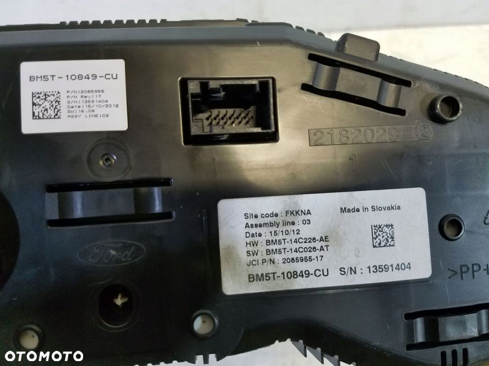 licznik zegary ford c-max ii mk2 1.6 tdci bm5t-10849-cu - 3