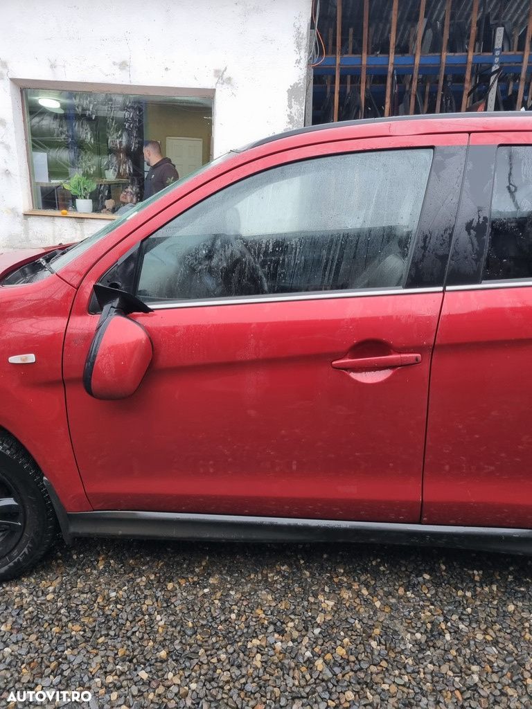 Usa Stanga Fata Mitsubishi ASX Facelift 2012 2012 - 2015 SUV 4 Usi rosu (1150) - 1