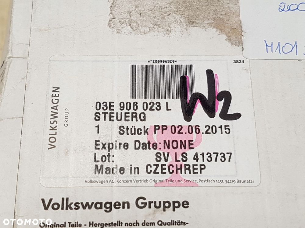 vag moduł silnika komputer sterownik silnika 03e906023l - 5