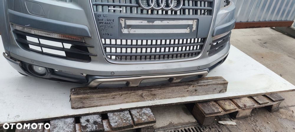 ZDERZAK PRZÓD AUDI Q7 4L CROSS OFF ROAD SPRYSKI PDC LY7G KOMPLET ORYGINAŁ ! - 8