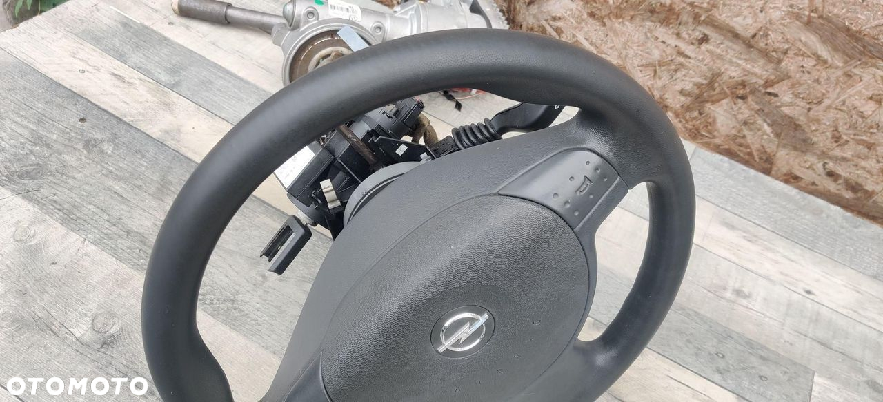 KOLUMNA KIEROWNICA KPL MANETKI STACYJKA KIEROWNICA OPEL MERIVA A - 4