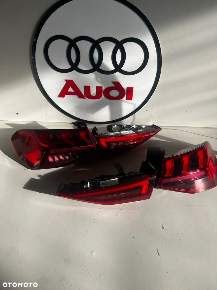 AUDI A3 S3 8Y LAMPA LAMPY TYŁ LEWA PRAWA LED KOMPLET MATRIX 8Y0945207 8Y0945307 8Y0945208 8Y0945308 - 1