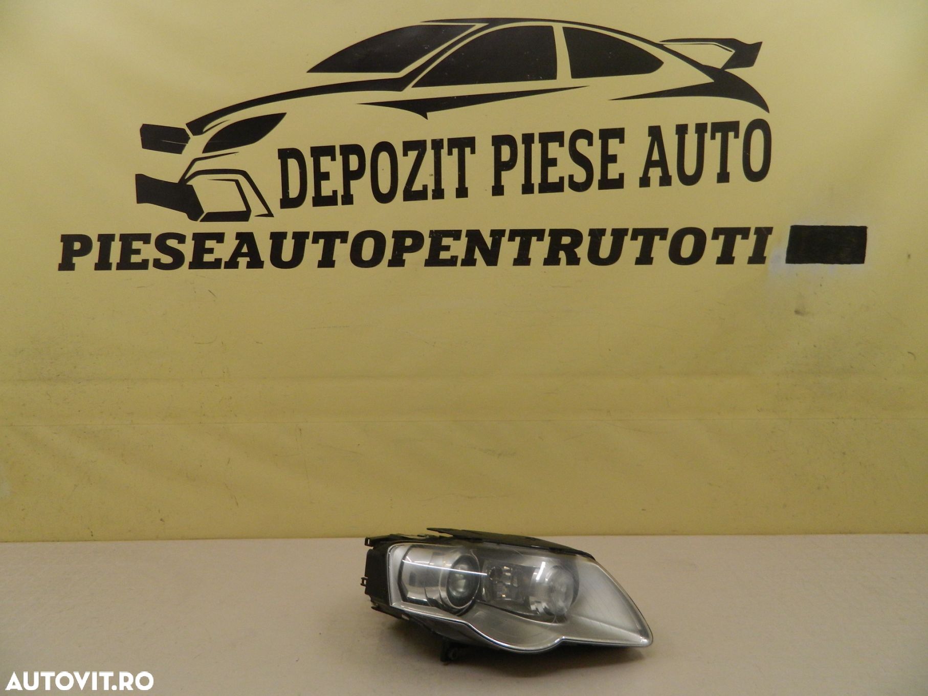 Far dreapta VW Passat B6 Xenon, 2005, 2006, 2007, 2008, 2009, 2010, cod origine 3C0941752G. - 1