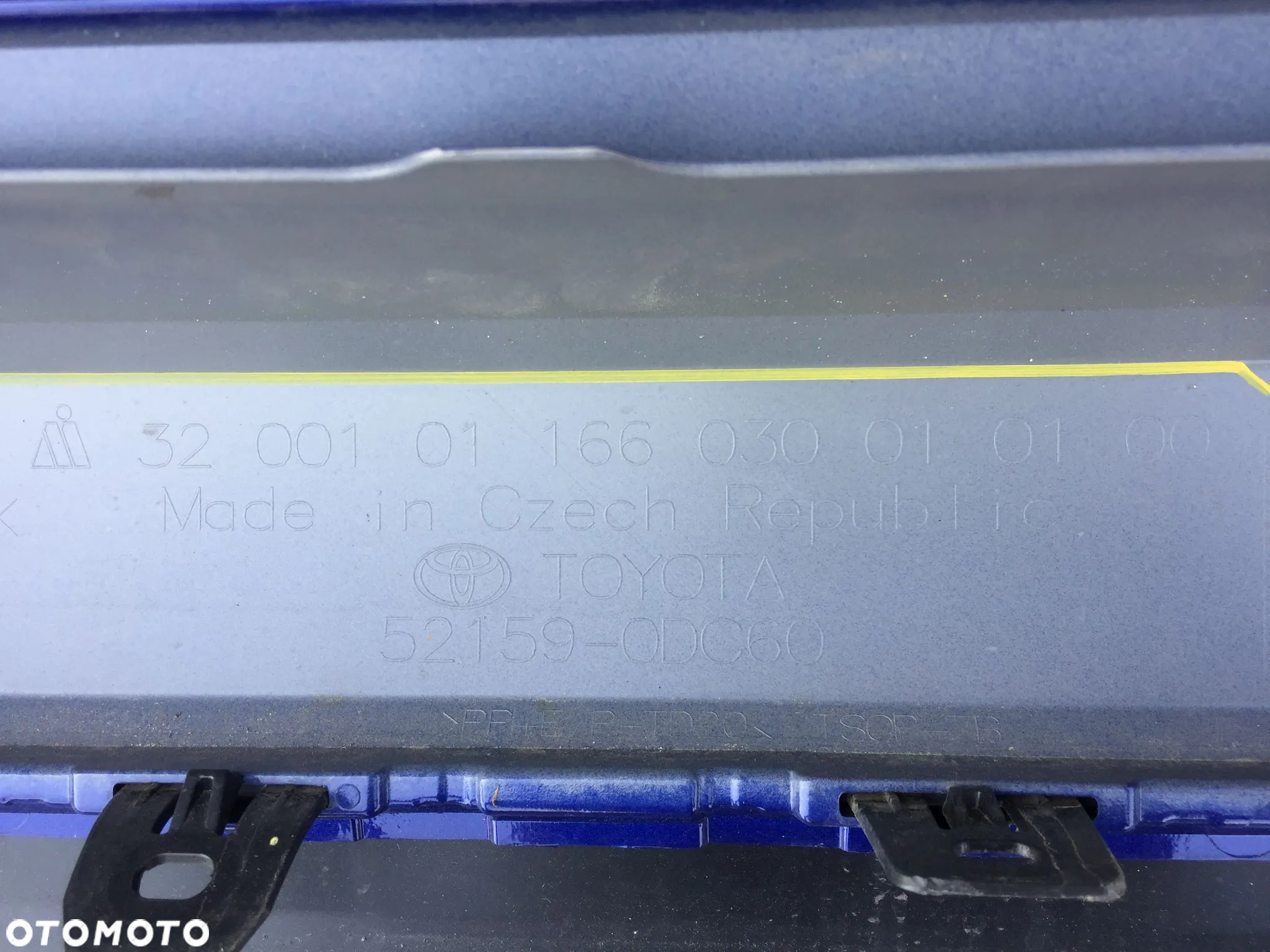 TOYOTA YARIS 4 IV 2020- ZDERZAK TYLNY TYL - 11