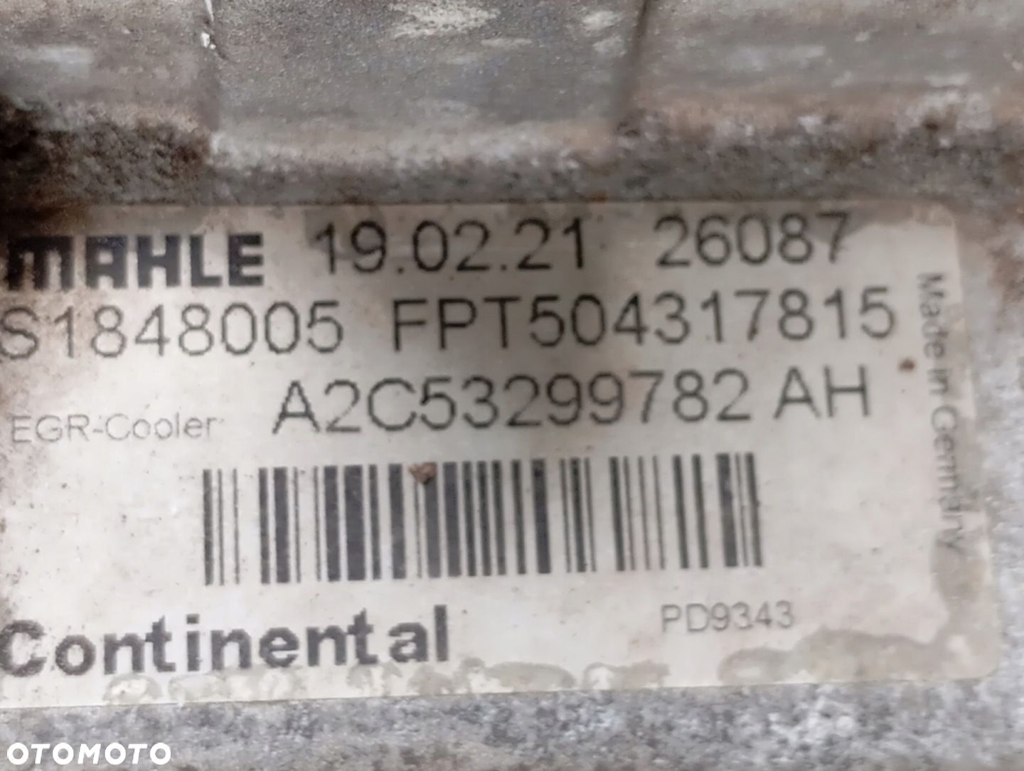 Zawór Egr 504317811 A2C53299771 Fiat Ducato Iveco Daily 3.0 - 3