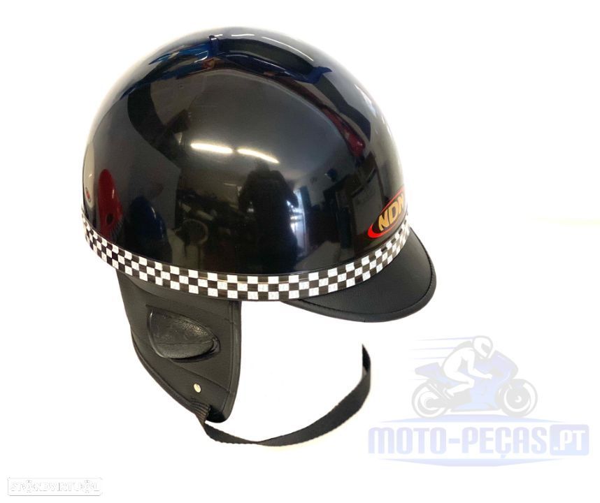 CAPACETE VINTAGE NEDIMOTO KIKO VERMELHO - 8