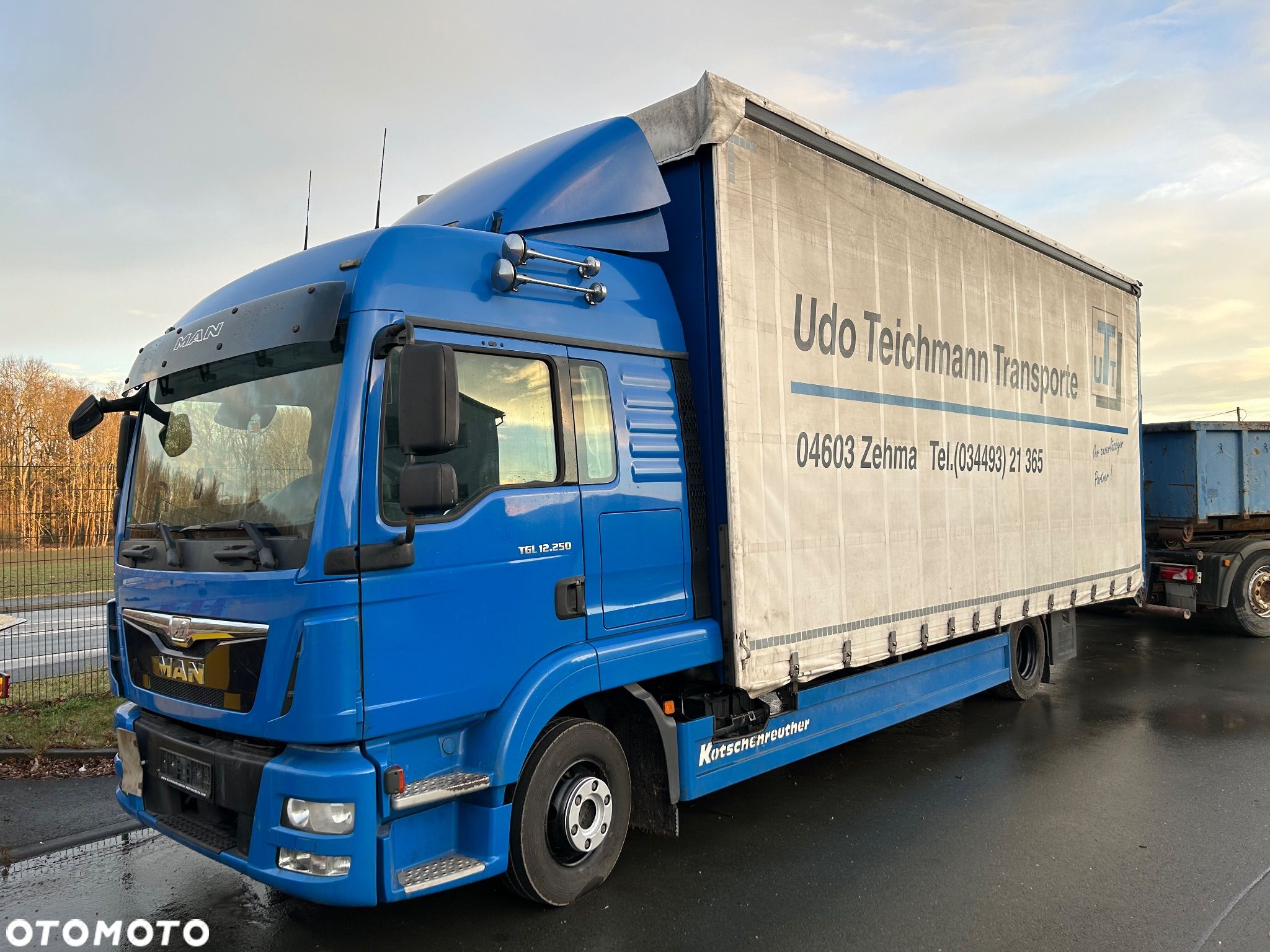 MAN TGL 12.250 cena za ZESTAW TANDEM UNIKAT przebieg z Niemiec MANUAL HAK / EURO 6 / przyczepa zestaw jumbo / opony 80% - 1