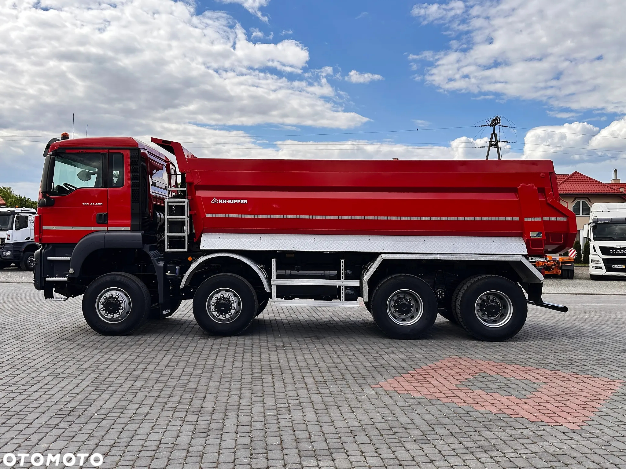 MAN TGS 41.480 8X8 WYWROTKA KH KIPPER / REDUKTOR - 14