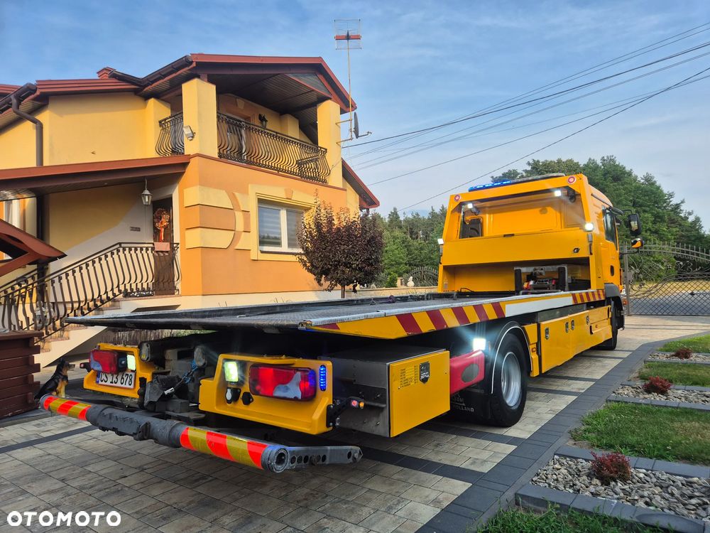 MAN TGL 12.250 POMOC DROGOWA PŁYTA HYDRAULICZAN FALKOM - 5