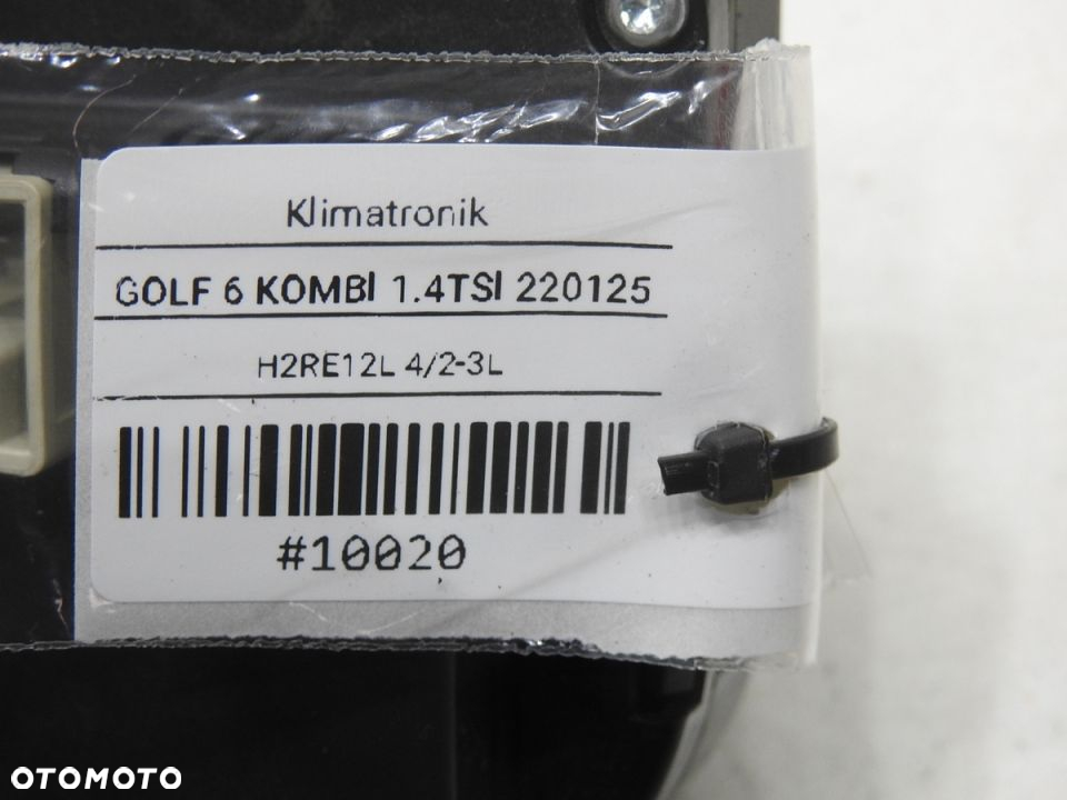 PANEL STEROWANIA KLIMATYZACJĄ GOLF VI 5K0907044BD - 9