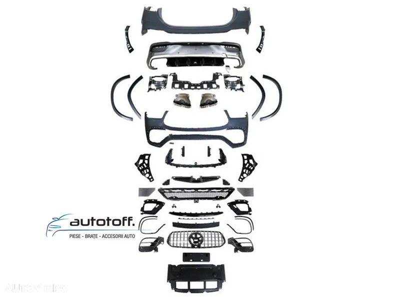 Body kit Mercedes GLE Coupe C167 (2020+) 63AMG Design - 1