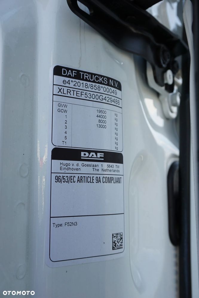 DAF / XG / 480 / ACC / EURO 6 / I - COOL - 12