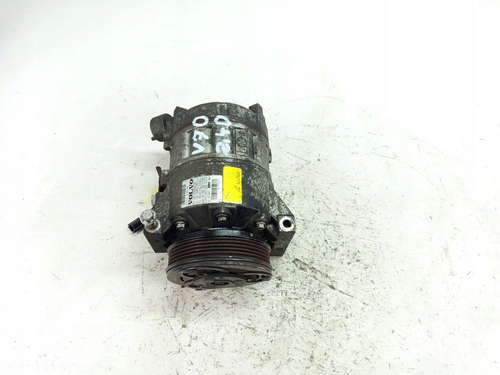 SPRĘŻARKA KLIMATYZACJI KLIMY VOLVO XC60 I S60 II V60 S80 2.4 D5 31291135 - 4