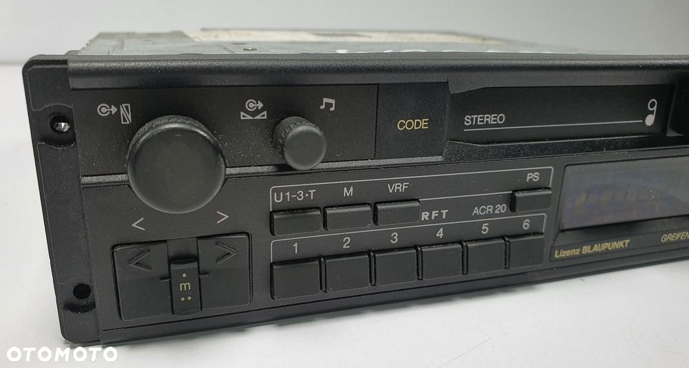 RADIO KASETA BLAUPUNKT GREIFENSTEIN ACR 20 8631121816 7649872055 - 3