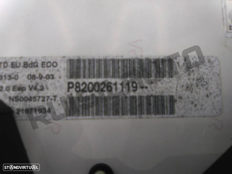Quadrante P82002_61119 Renault Clio Ii [1998_2012] 1.5 Dci - 3