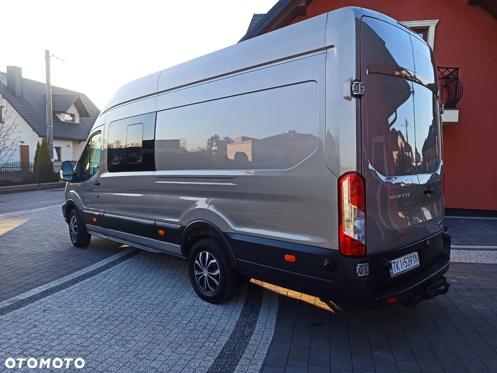 Ford TRANSIT 2.0 TDCi 170KM * JUMBO * BRYGADOWY 6 osób * BOGATY * SUPER STAN! - 17