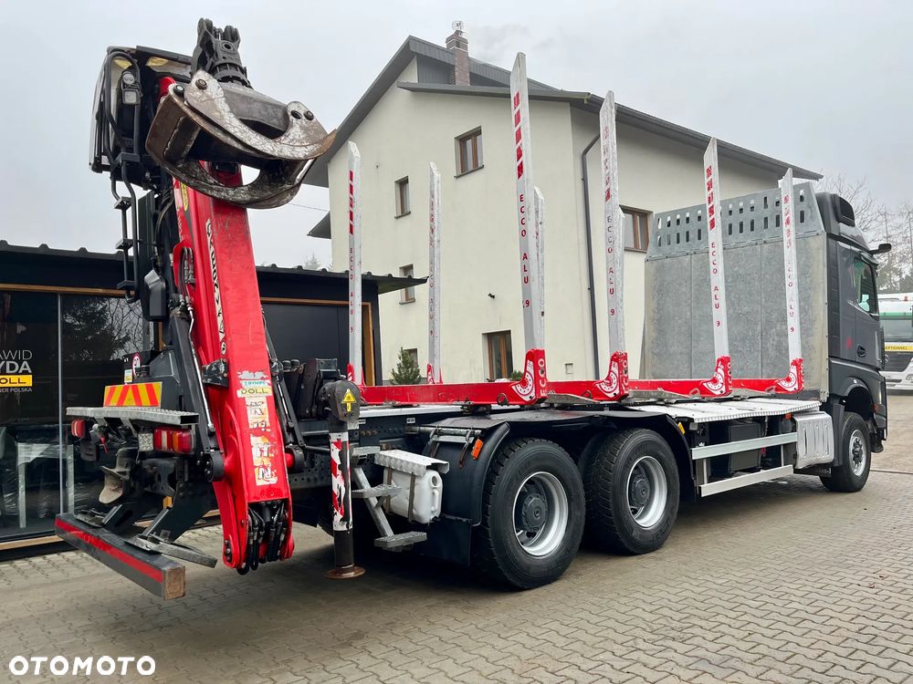 Mercedes-Benz Arocs 3353 6x6 2019 Euro 6 Epsilon M13Z105 Do transportu drewna drzewa - 2