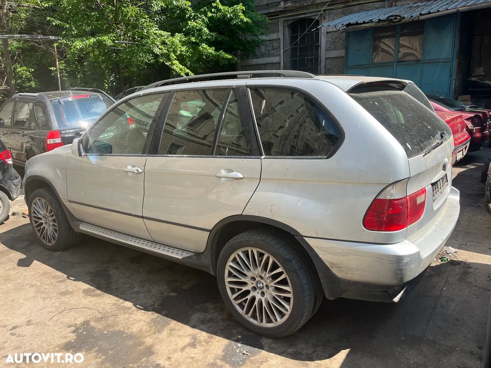 Dezmembrez Bmw X5 E53 facelift 2006 gri argintiu 3.0D 218CP xenon trapa - 8