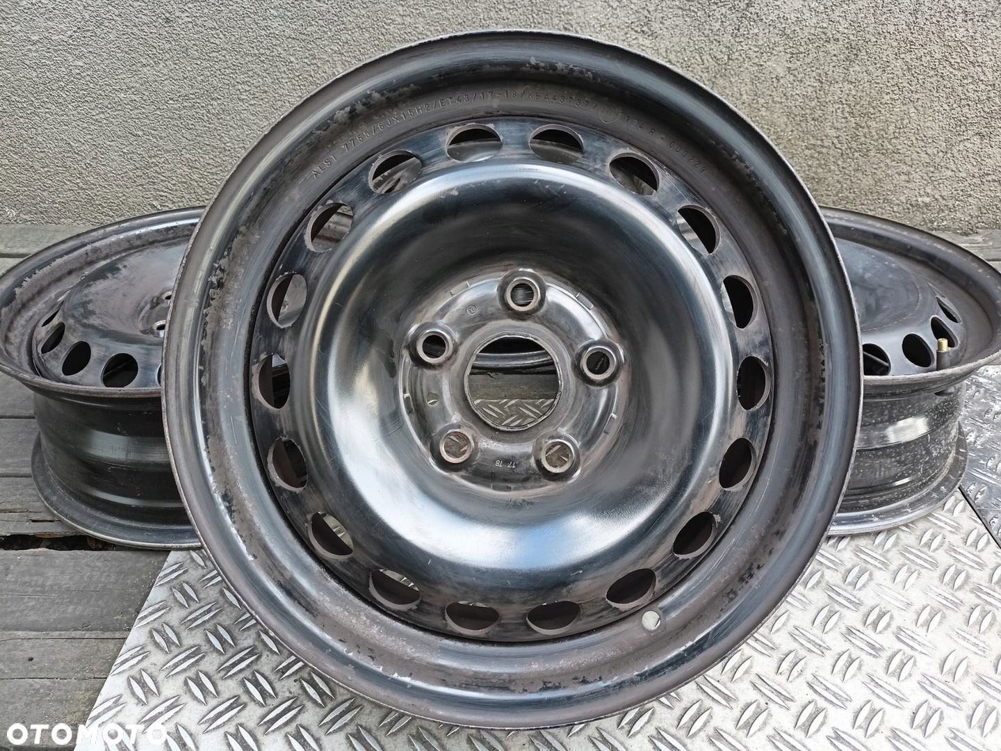 Felgi stalowe 15cali VW Passat Golf Caddy Jetta Transporter - 1