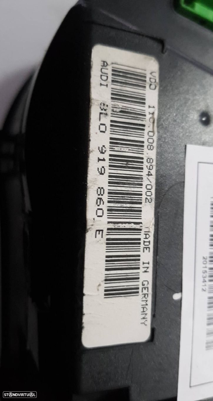 Quadrante / Conta Rotaçoes Audi A3 (8L1) - 4