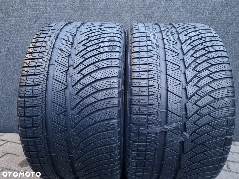 Opony Zimowe  Michelin Pilot Alpin PA4 295/30/19 100W XL 2szt. Ładne! - 1