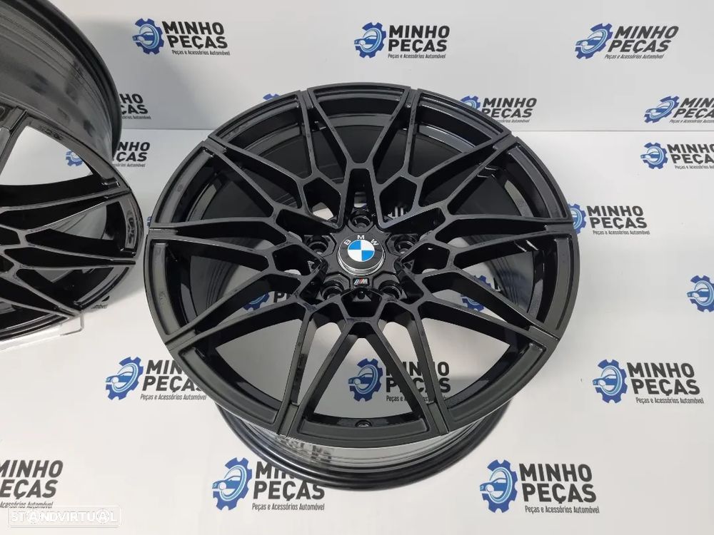 Jantes BMW 826M M4 Competition 2021 em 18 Preto Brilho (5x120) - 7