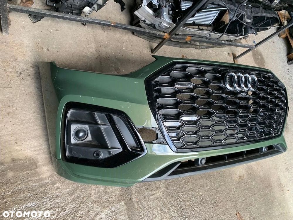ZDERZAK MASKA LAMPA KOMPLETNY PRZÓD AUDI Q5 80A LIFT S-LINE FULL LED - 3
