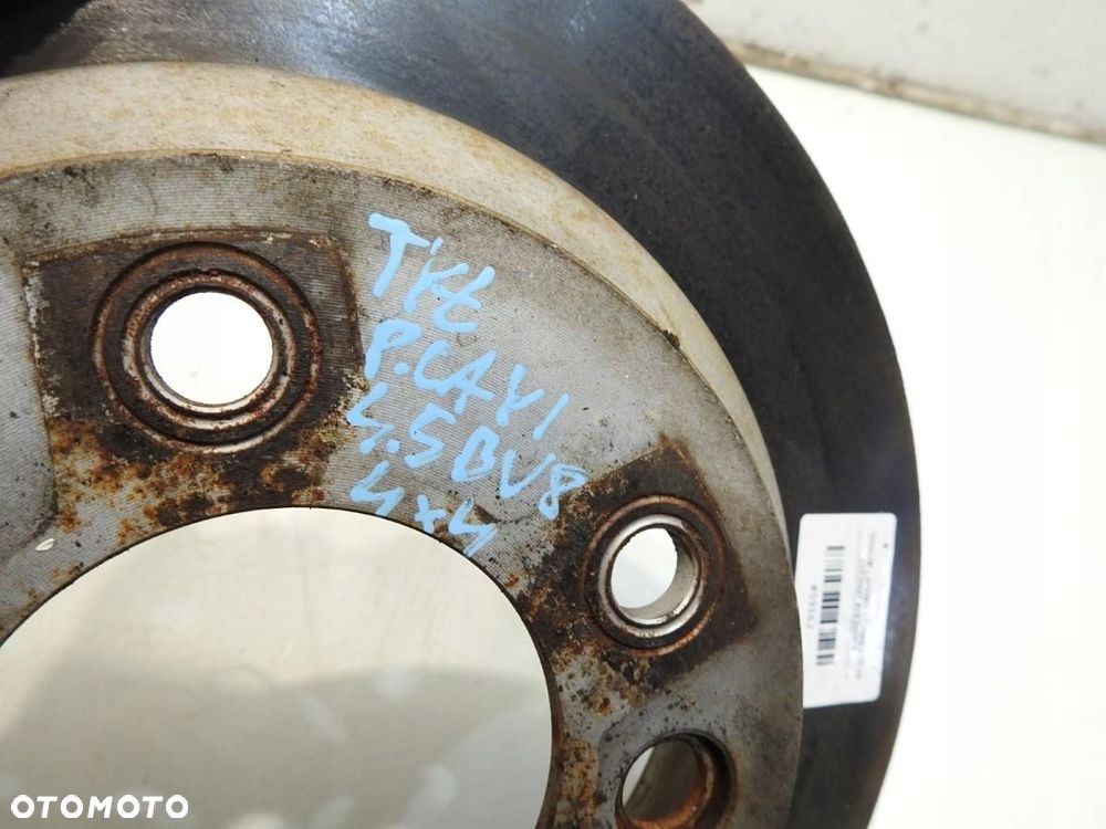 TARCZA TARCZE HAMULCOWE TYŁ 4x4 PORSCHE CAYENNE I 4.5 V8 TURBO - 2