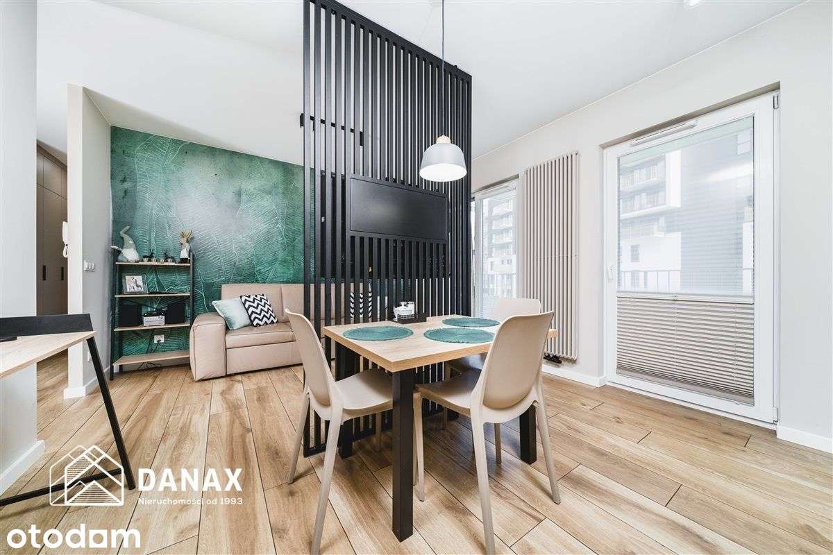 Bonarka! 2 pokoje balkon parking wysoki standard