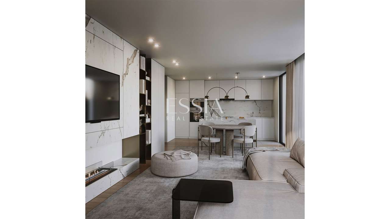 Apartamento T1+1 com Varanda em Canidelo, Gaia - Grande imagem: 2/17