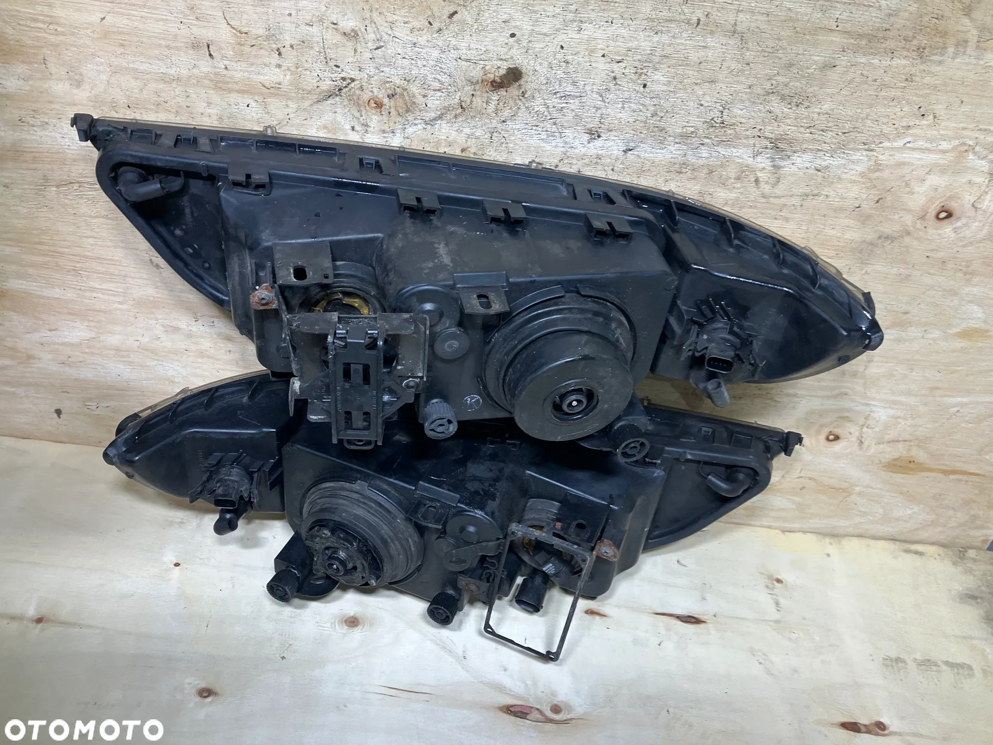 LAMPY PRZÓD BMW E39 PRZED LIFT XENON SOCZEWKA POMARAŃCZOWY KIERUNEK - 11