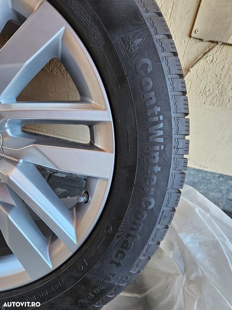 Jante Roti 19 Iarna VW Touareg Originale / Anvelope Iarna 255 55 R19 - 2