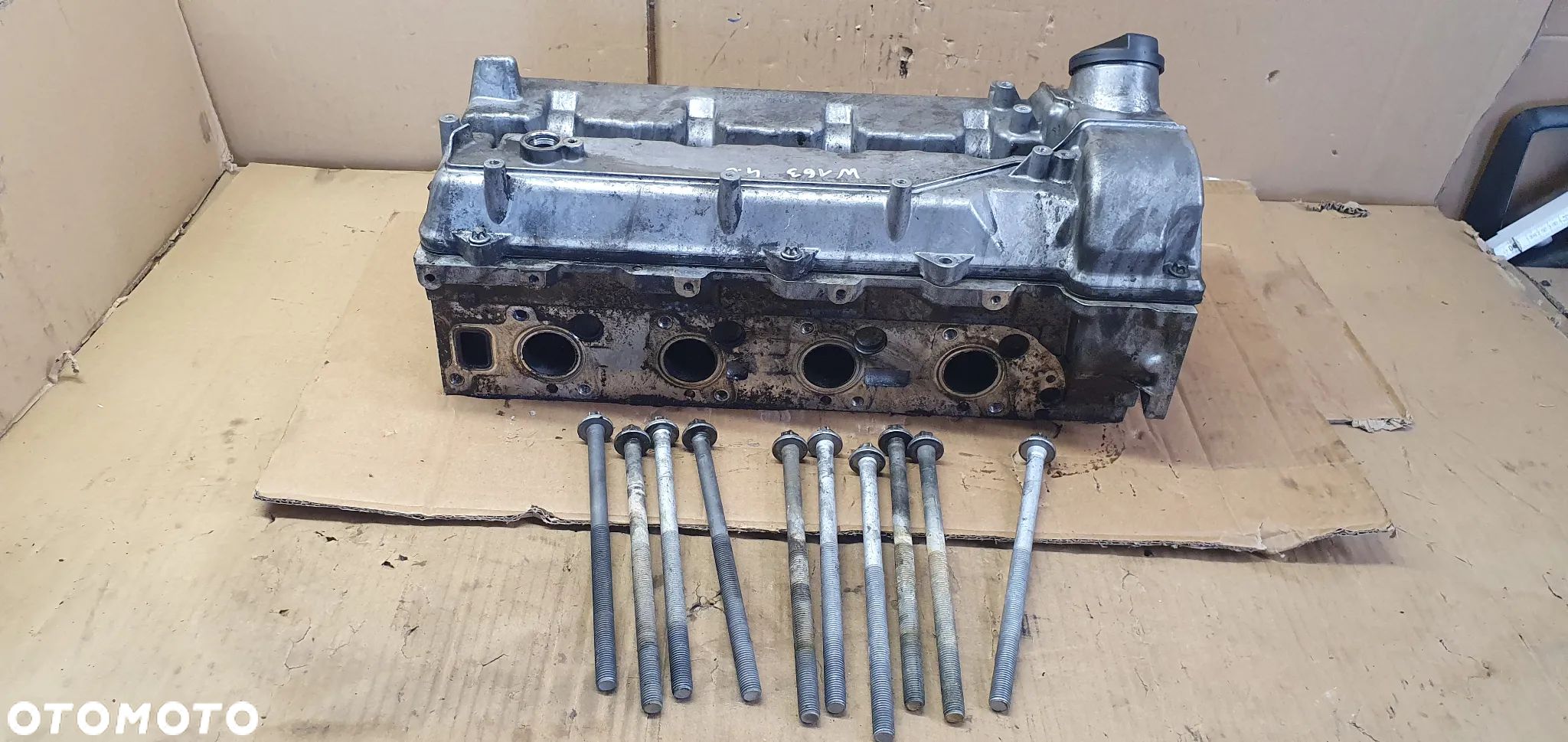 Głowica silnika prawa kompletna wałki dekiel Mercedes ML W163 4.0 CDI R6280161001 - 1