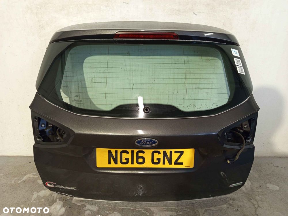 + KLAPA TYŁ TYLNA BAGAŻNIKA FORD CMAX C-MAX 2 II LIFT FL BE SZARA GRAFITOWA - 1