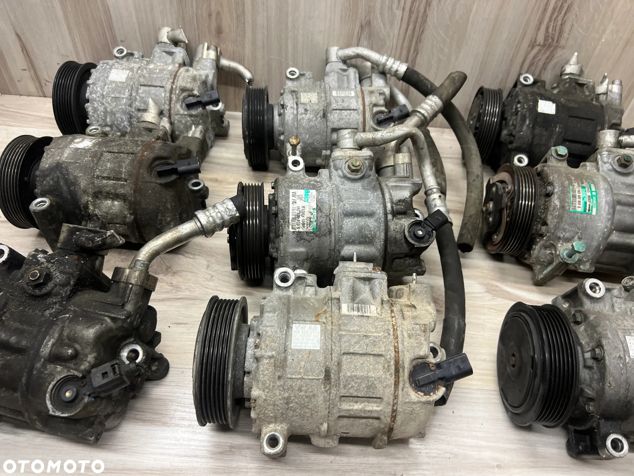 KOMPRESOR SPRĘŻARKA KLIMATYZACJI VW GOLF 5 V JETTA EOS 1K0820859S 1K0820803F - 3