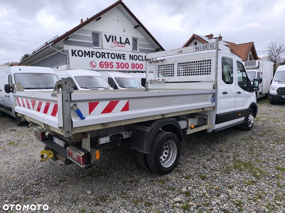 Ford TRANSIT ​*WYWROTKA​*DOKA​*2.0TDCI​*170KM​*TEMPOMAT​*KLIMATYZACJA​*1 - 5