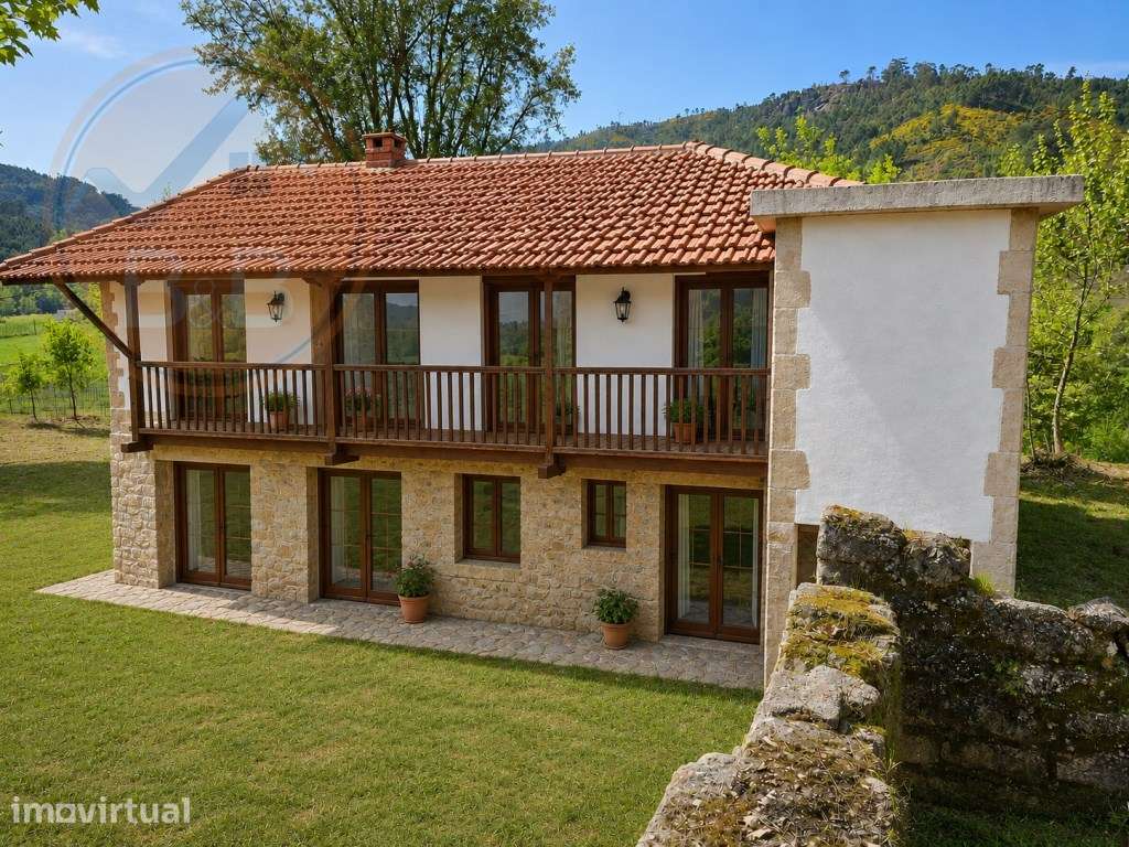 Quinta junto ao rio e área de lazer de Santa Senhorinha de Basto, C... - Grande imagem: 2/25