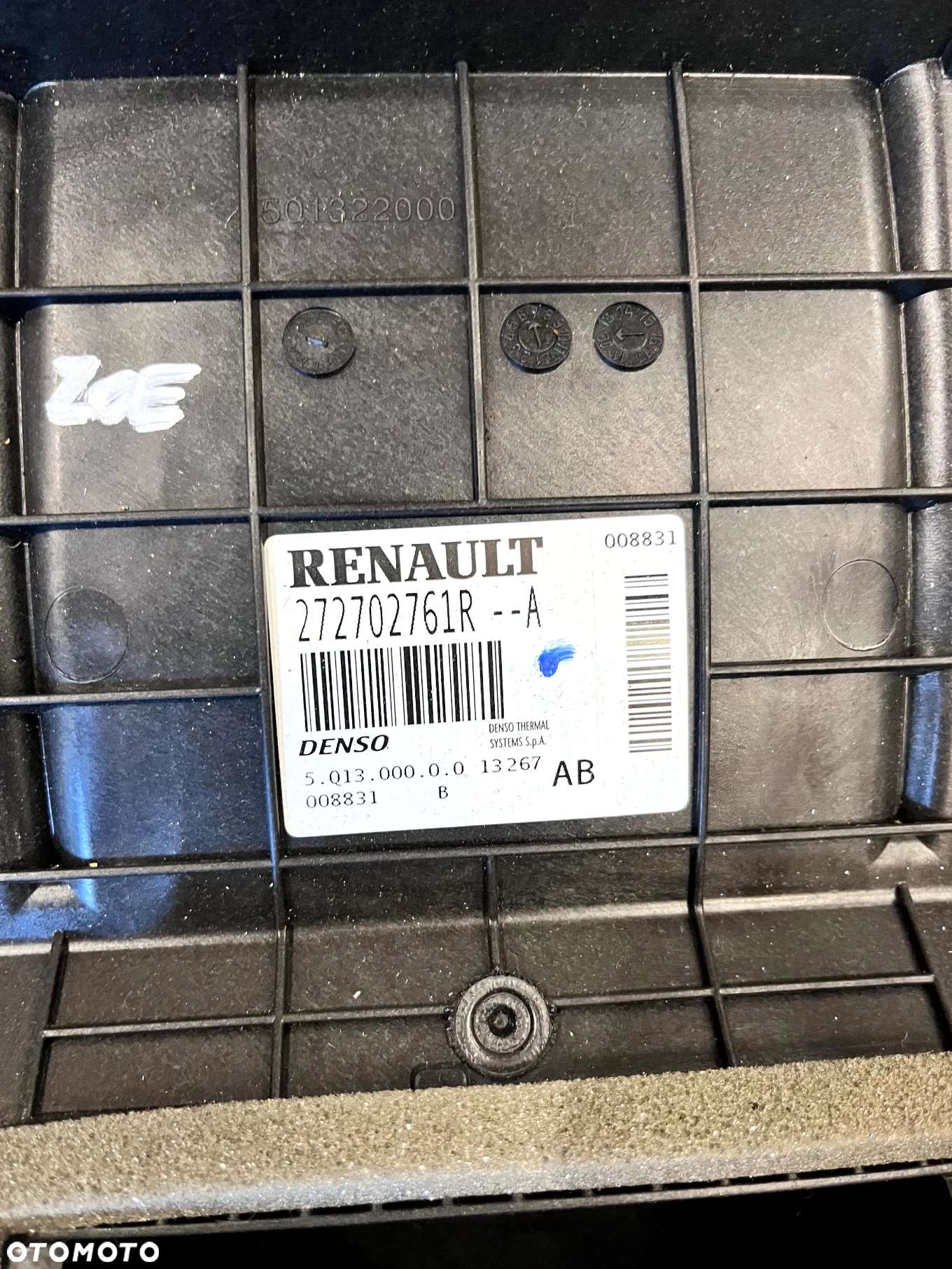 RENAULT ZOE I 12-19 NAGRZEWNICA KOMPLETNA STEROWNIK 272702761R 285252832R EUROPA - 3