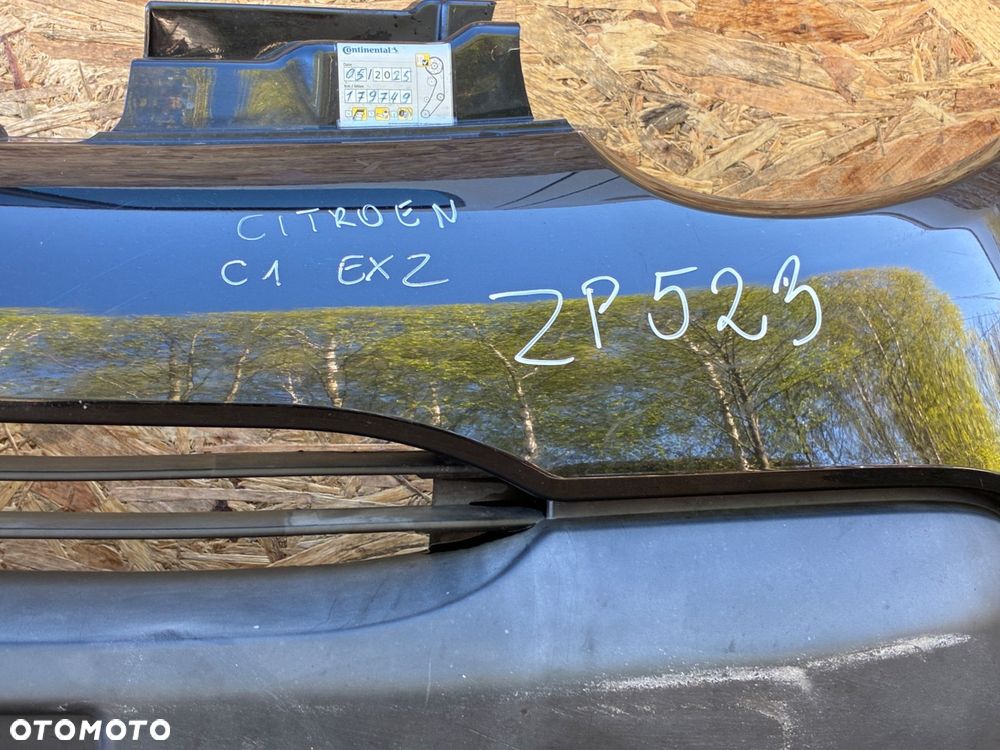 CITROEN C1 MK1 I EXZ KOD LAK. ZDERZAK PRZÓD  PRZEDNI  KOMPLET - 2